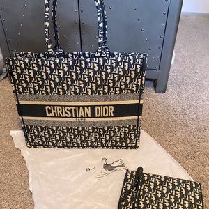 Christian Dior monogram tote